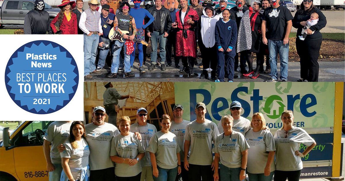 PolySource, Plastic Components nab Best Place to Work top spots